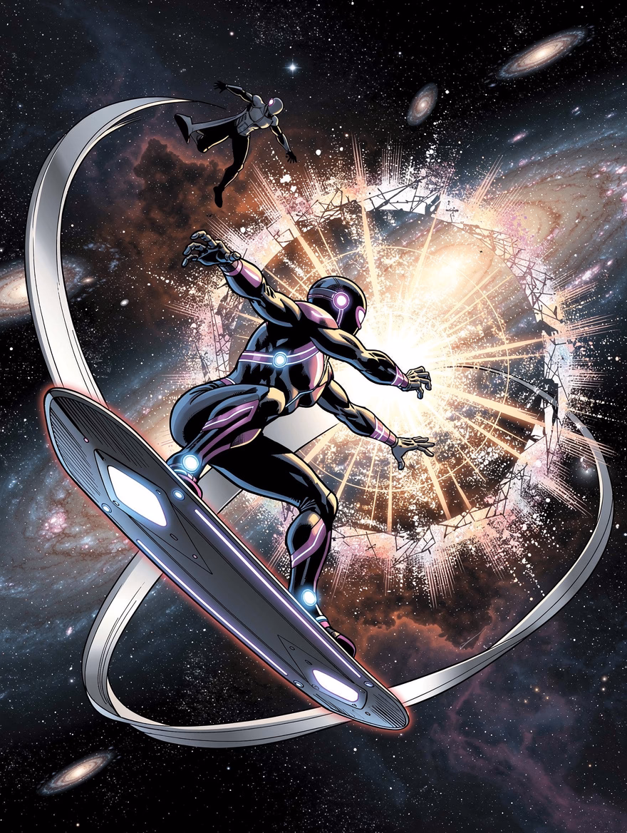 Cosmic Herald Board Breaker finisher