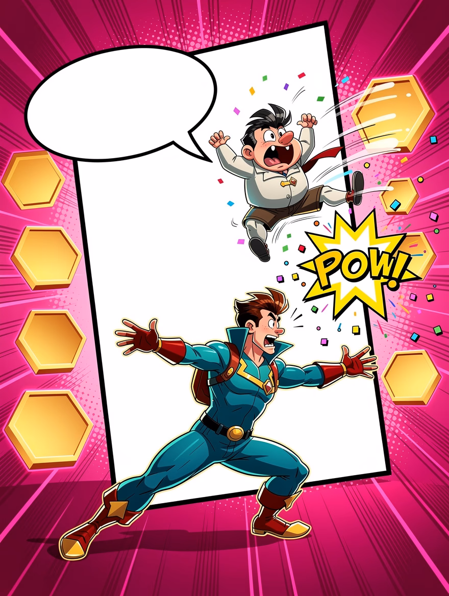 Crimson Gag-Panel Rebound finisher