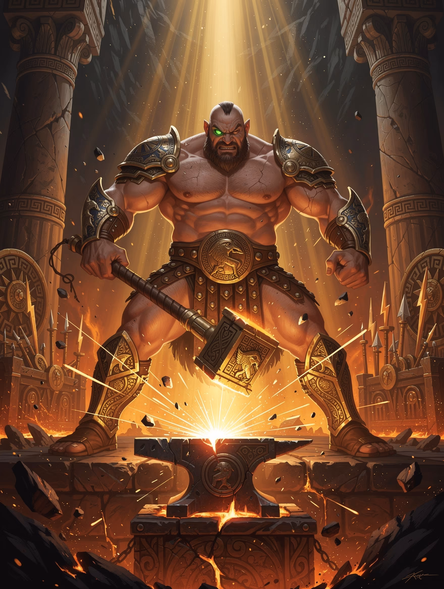 Cyclops Forge Flatten finisher