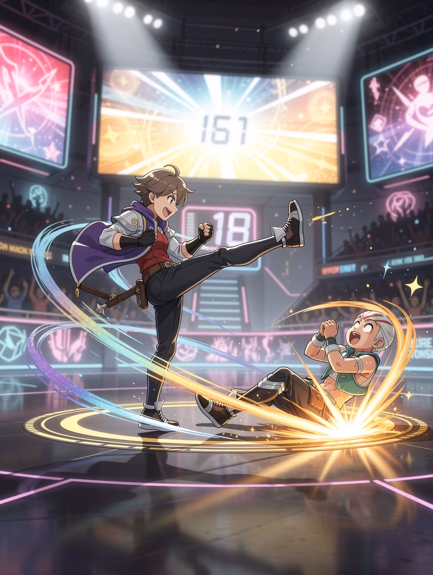 Friendly Mulligan Kick finisher