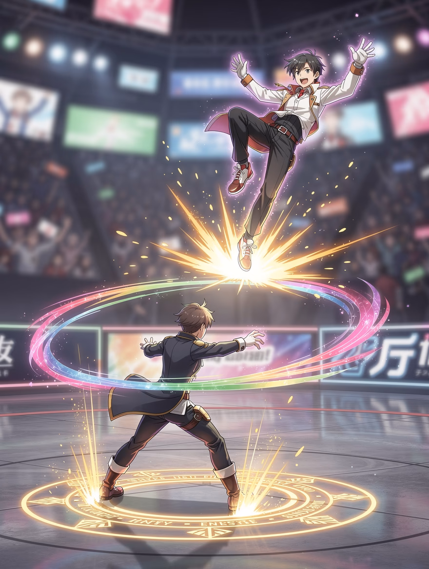 Mana Burn Ringout finisher