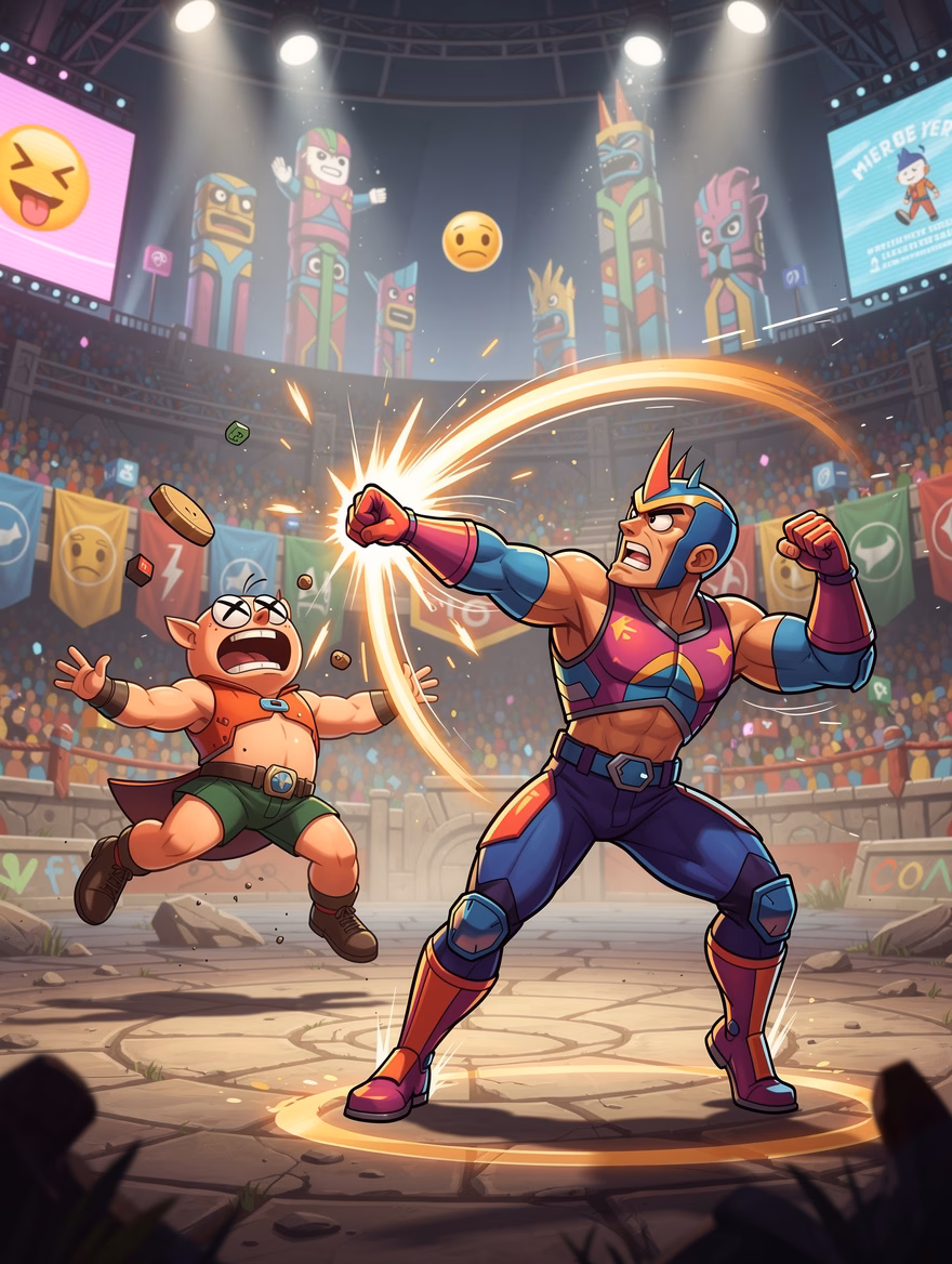 Meme Pose Knockout finisher
