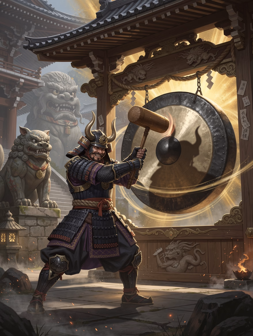 Oni Gate Bell-Ringer finisher