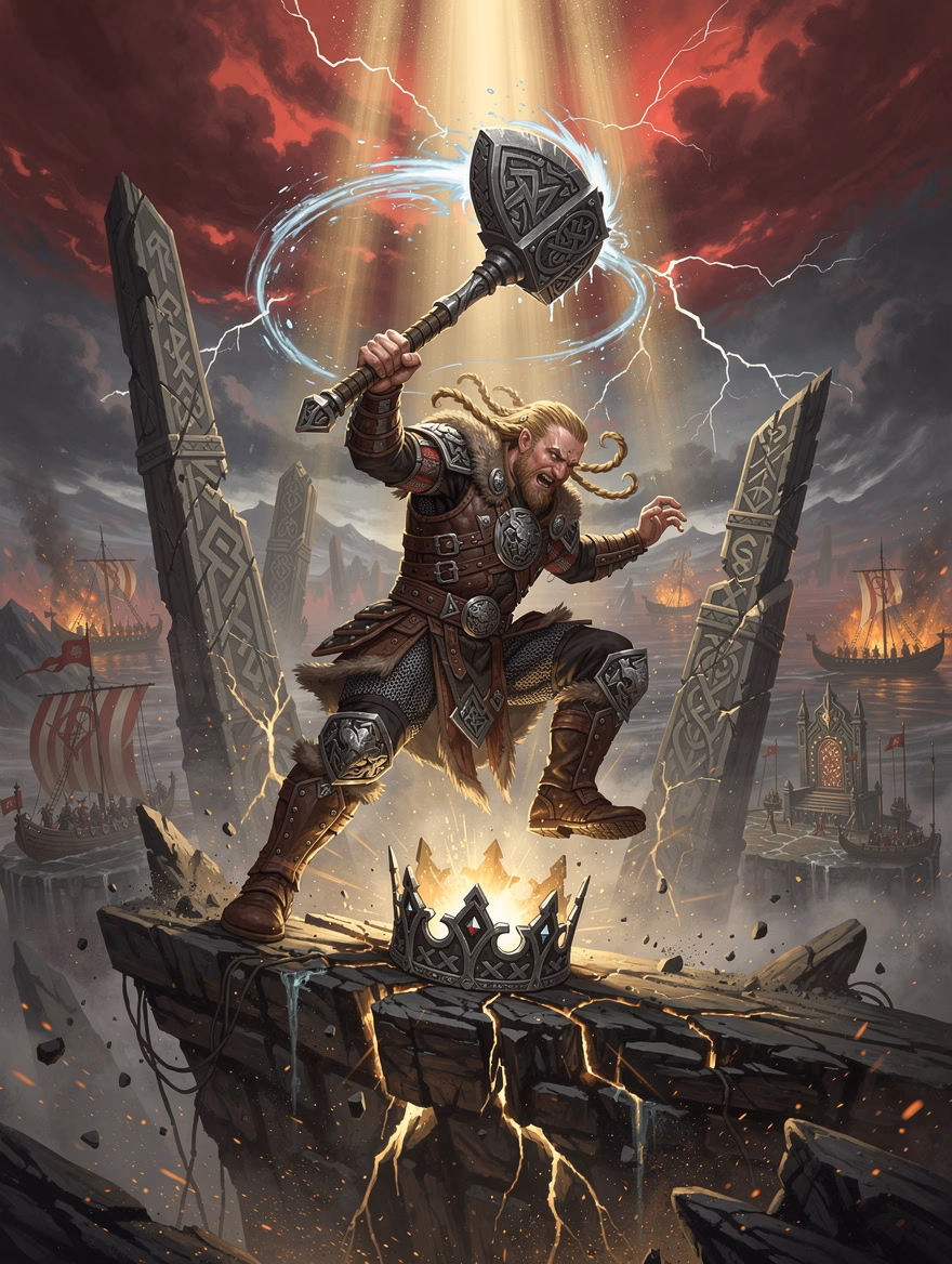 Ragnarok Crownbreaker finisher