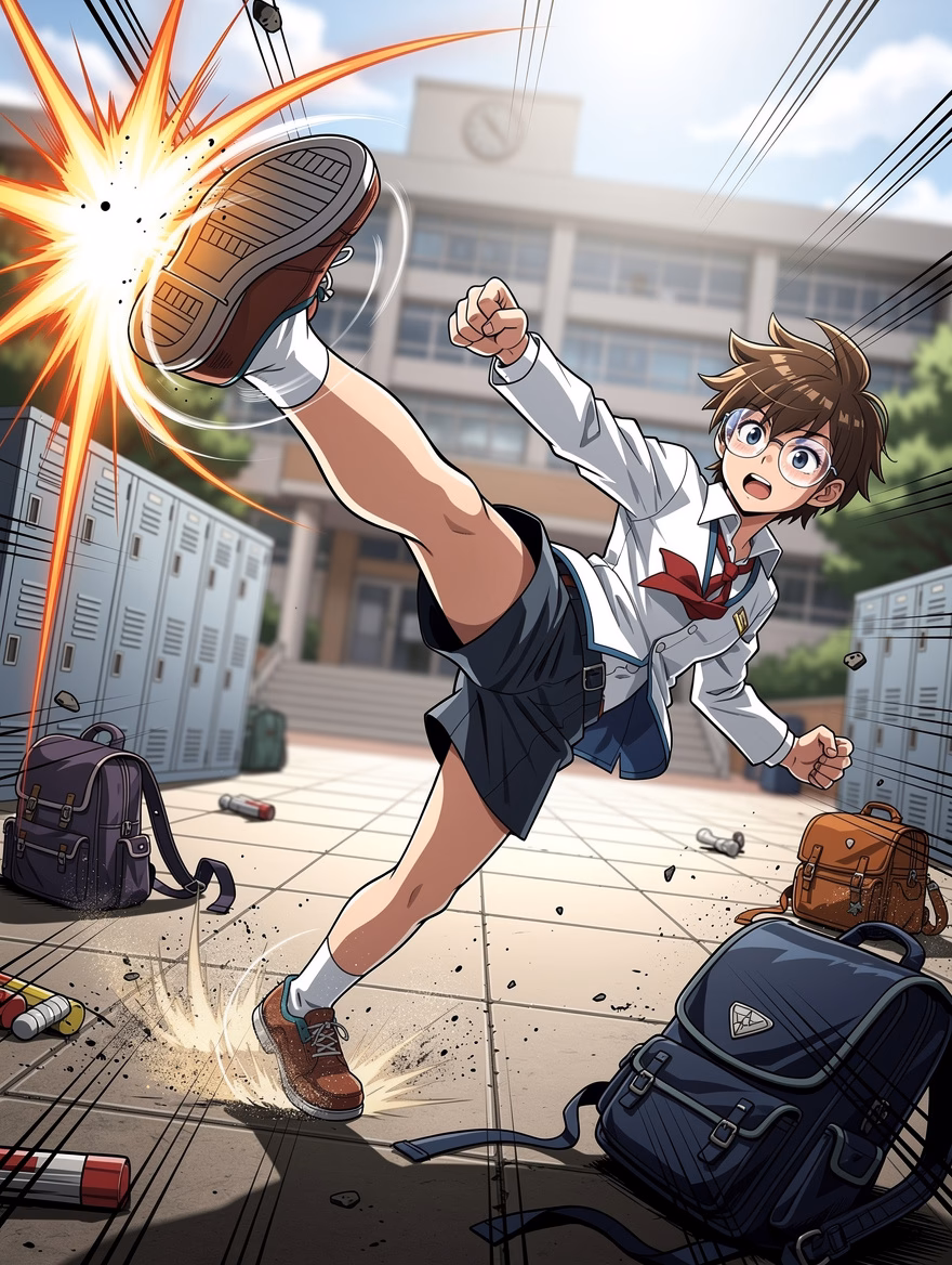 Schoolyard Bell Ringer finisher