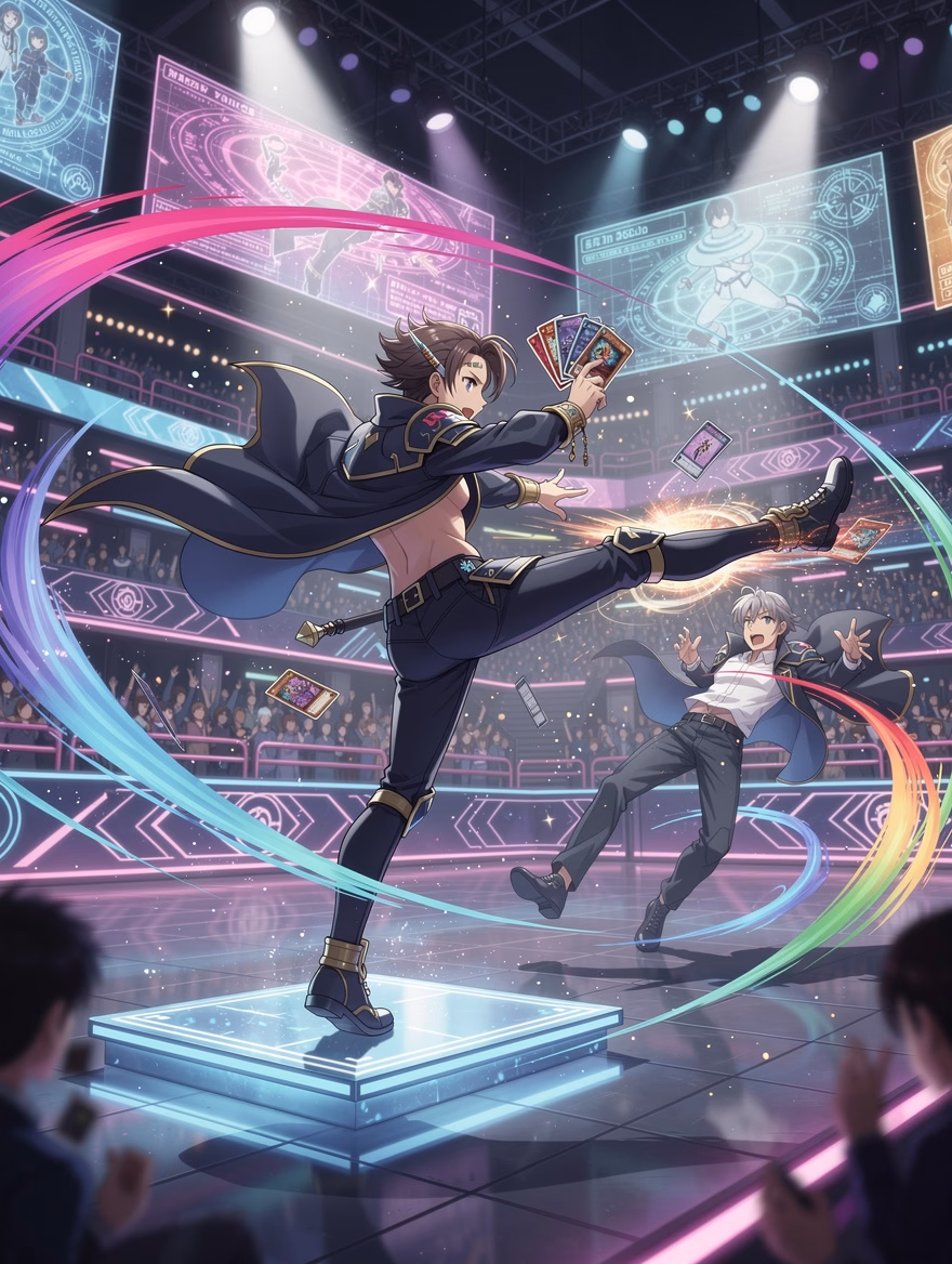 Shuffle Cut Spin Kick finisher
