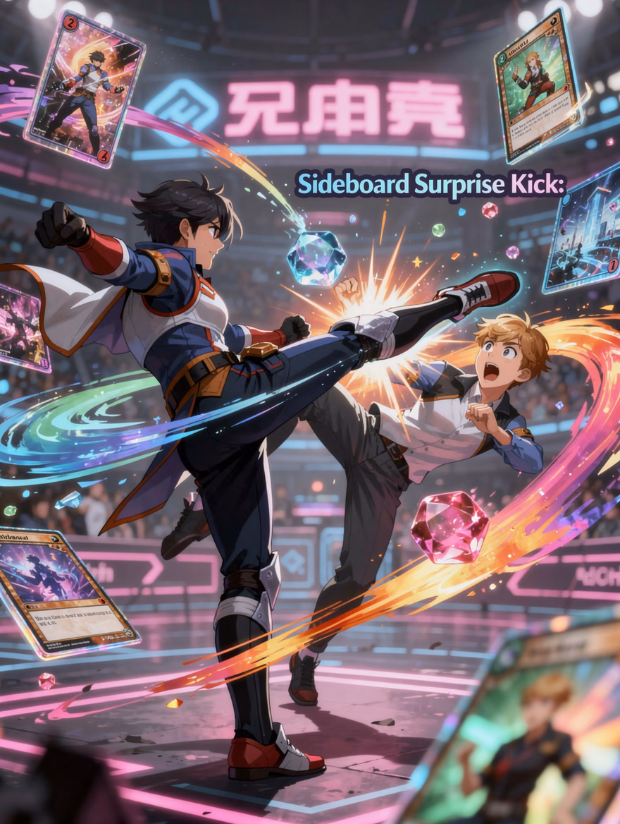 Sideboard Surprise Kick finisher