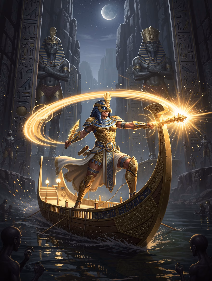Solar Boat Midnight Execution finisher