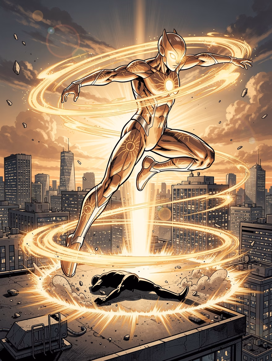 Solar Orbit Knockout finisher