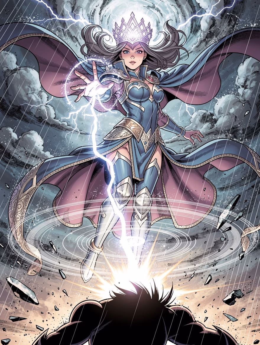 Storm Queen Lightning Court finisher