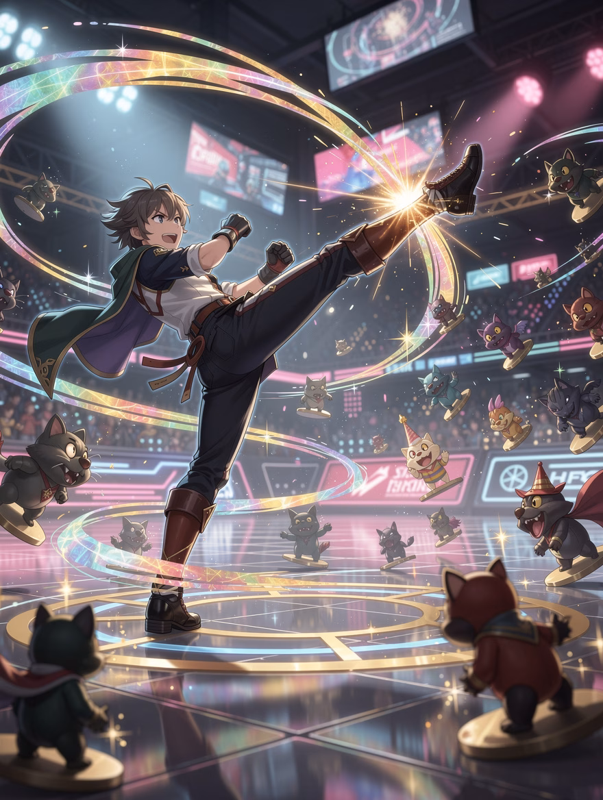 Token Swarm Rushdown finisher