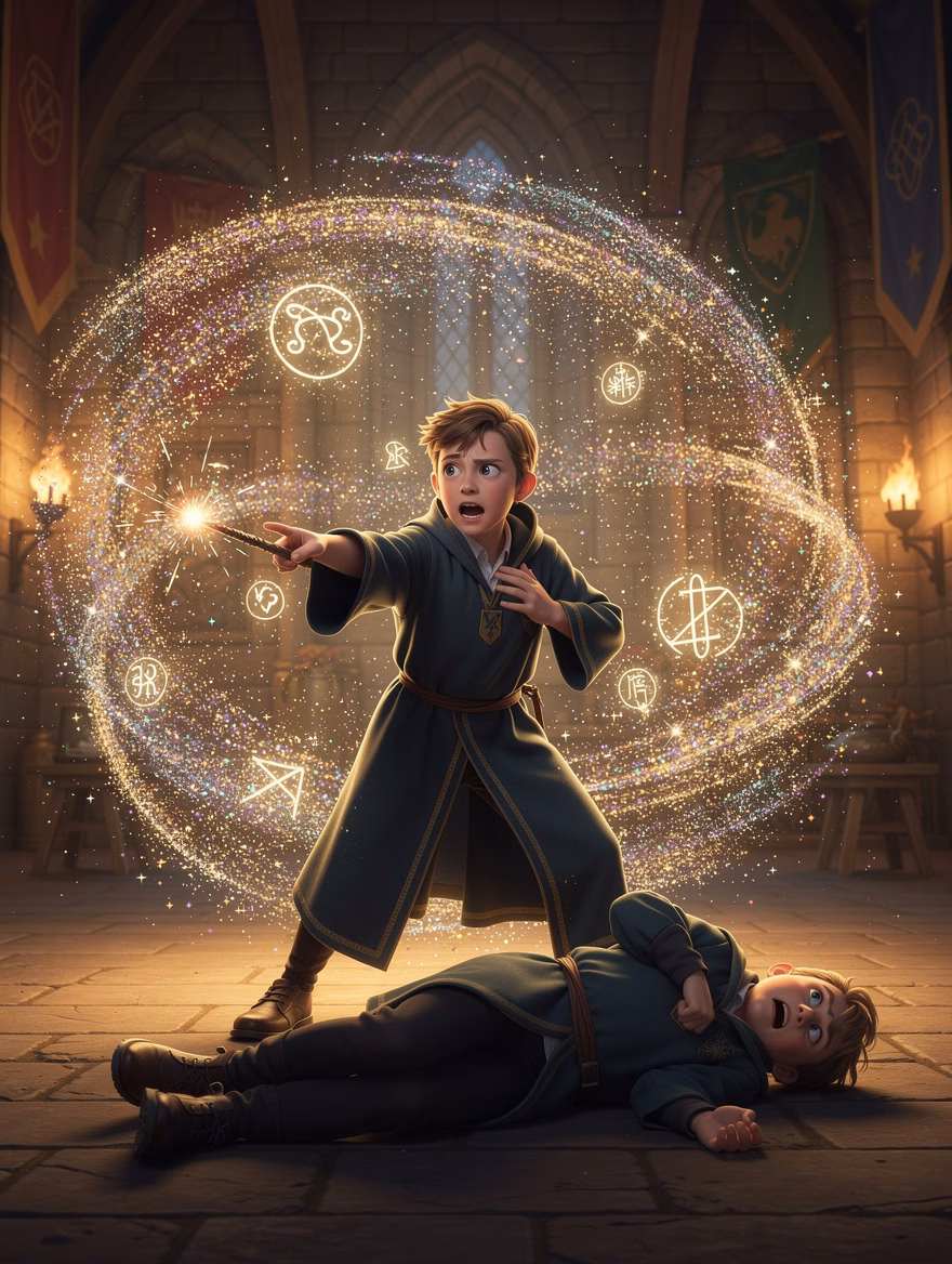 Wizard Spark Misfire finisher