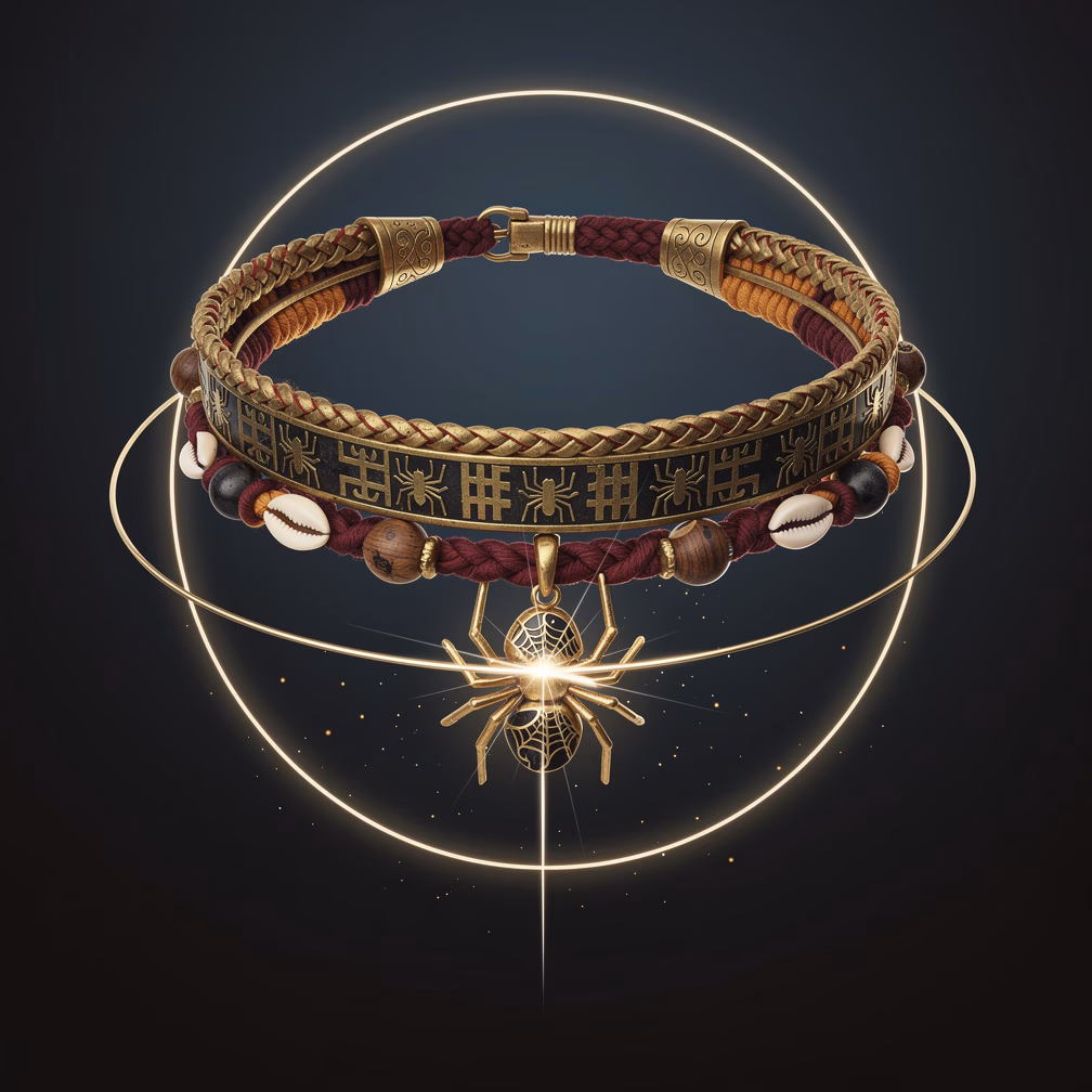 Anansi Thread Necklace item
