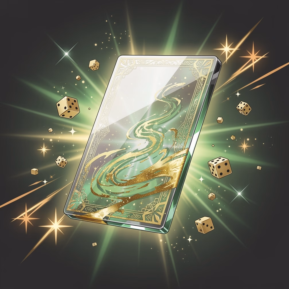 Arcane Blank Card item
