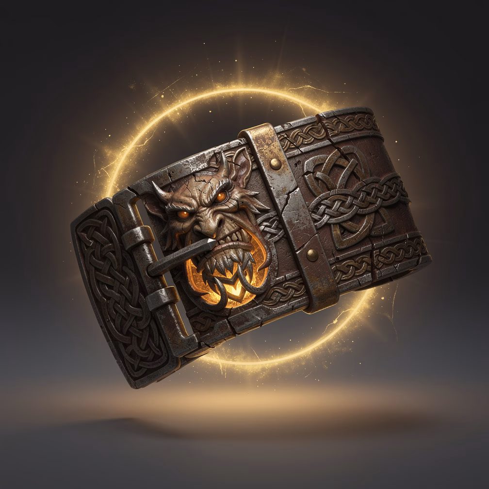 Bridge Troll Buckle item