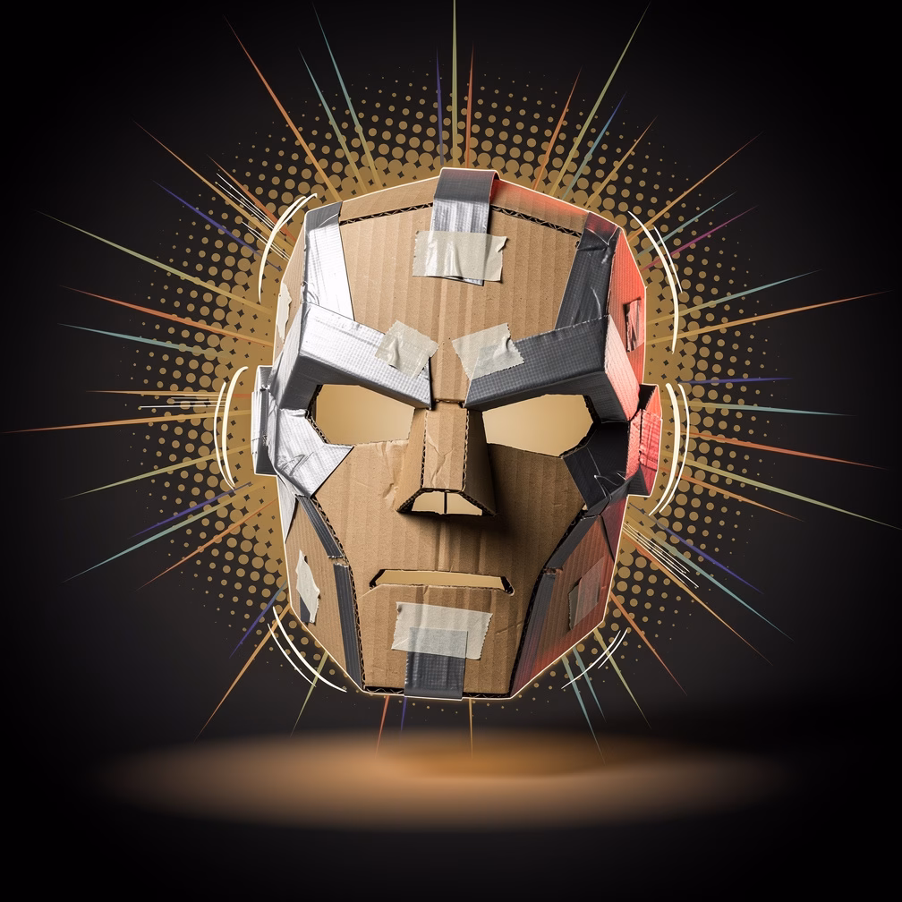Cardboard Mask item