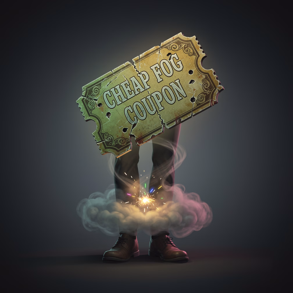 Cheap Fog Coupon item