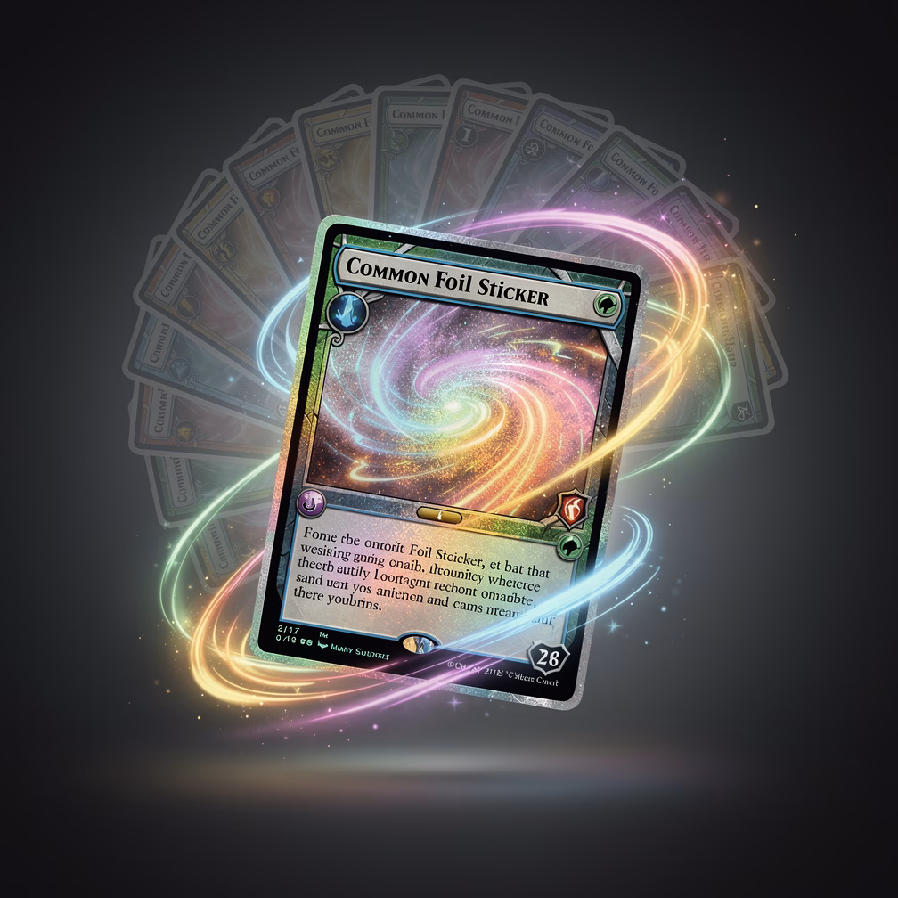 Common Foil Sticker item