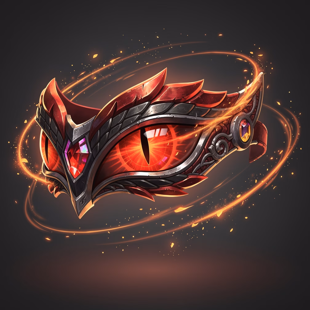 Crimson Eye Visor item