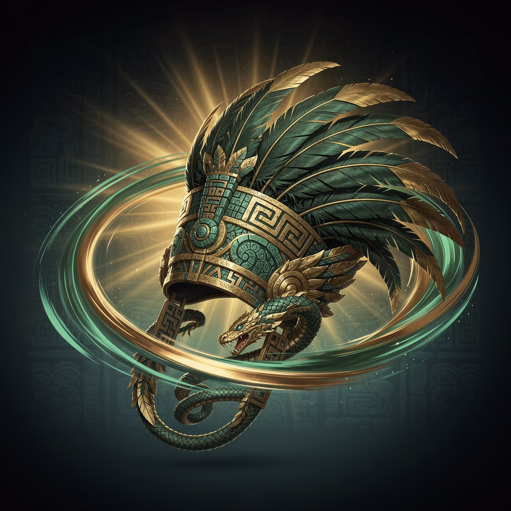 Feathered Serpent Headdress item
