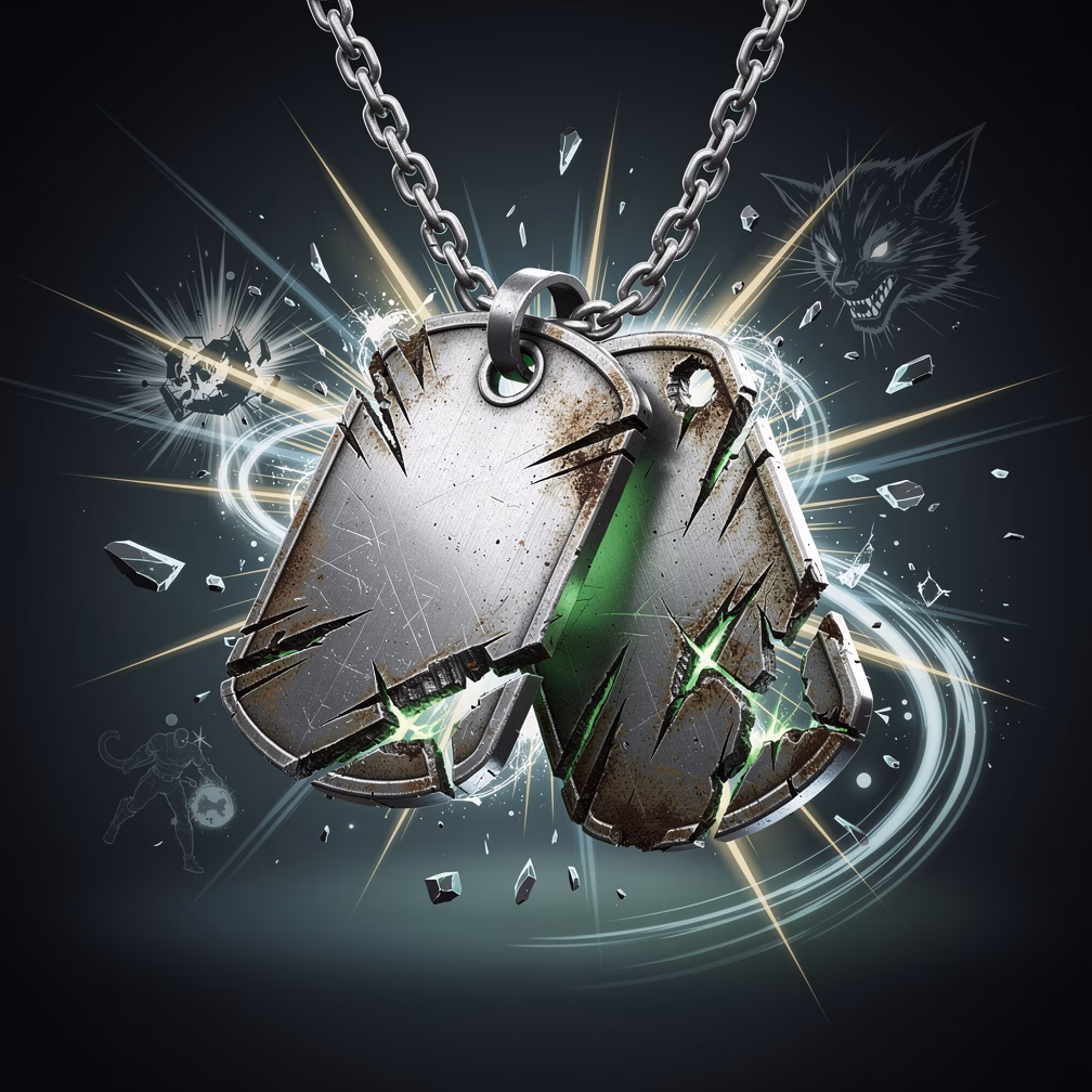 Feral Healing Tags item