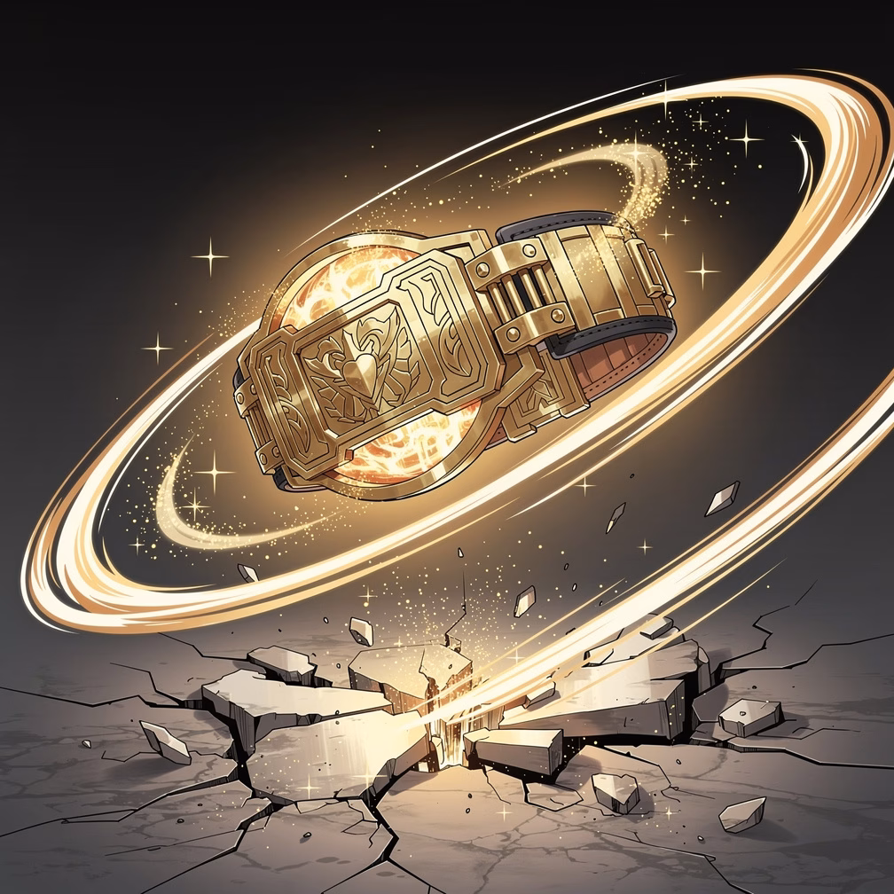 Golden Gravity Belt item