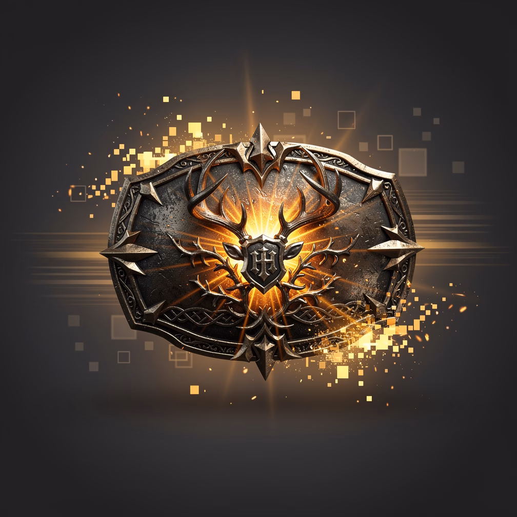 Gothic Hunter Buckle item