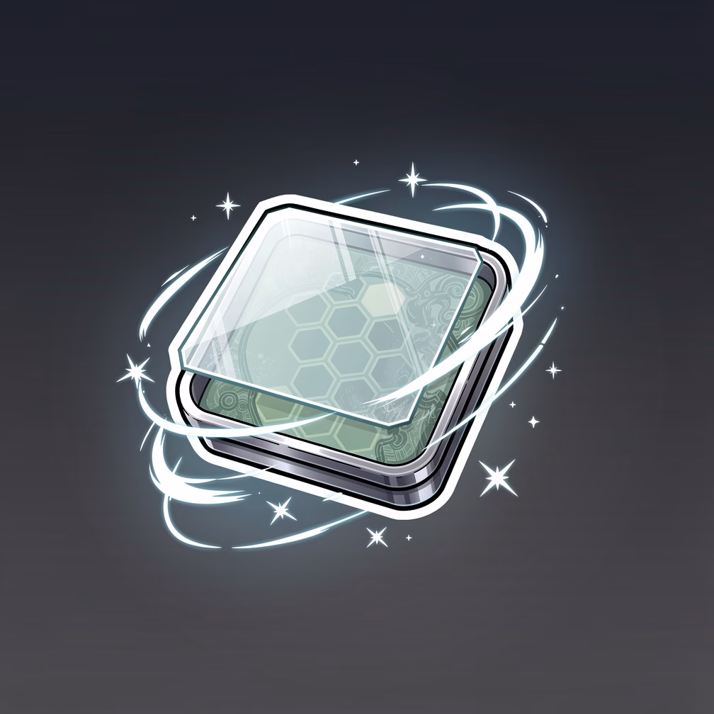 Lunchbox Shield Sticker item