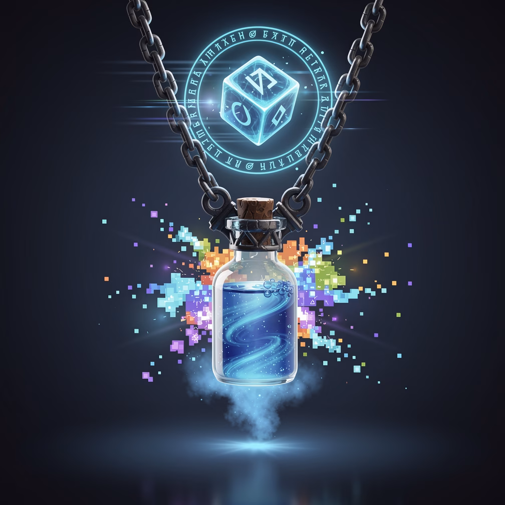 Mana Bottle Necklace item