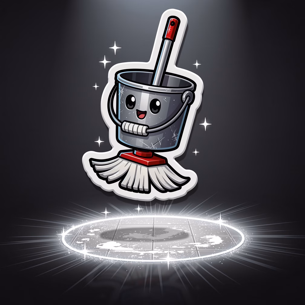 Mop Bucket Sticker item
