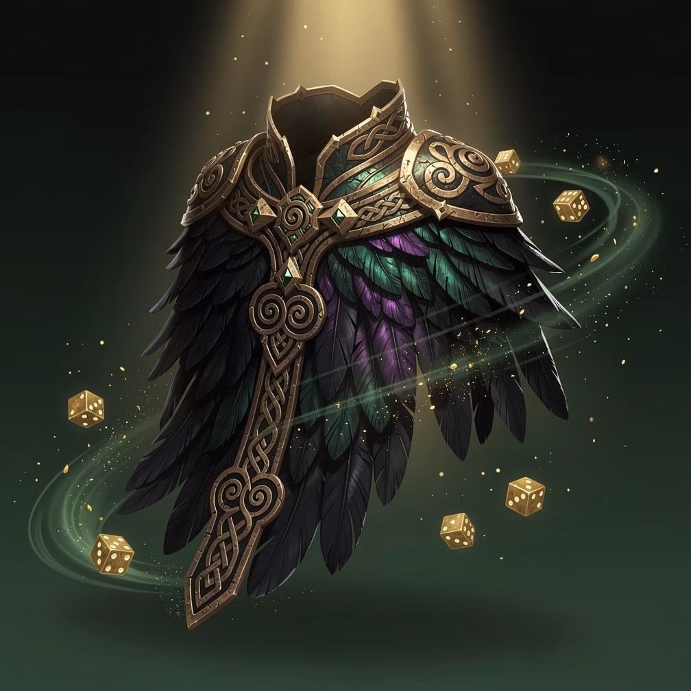 Morrigan Crow Mantle item