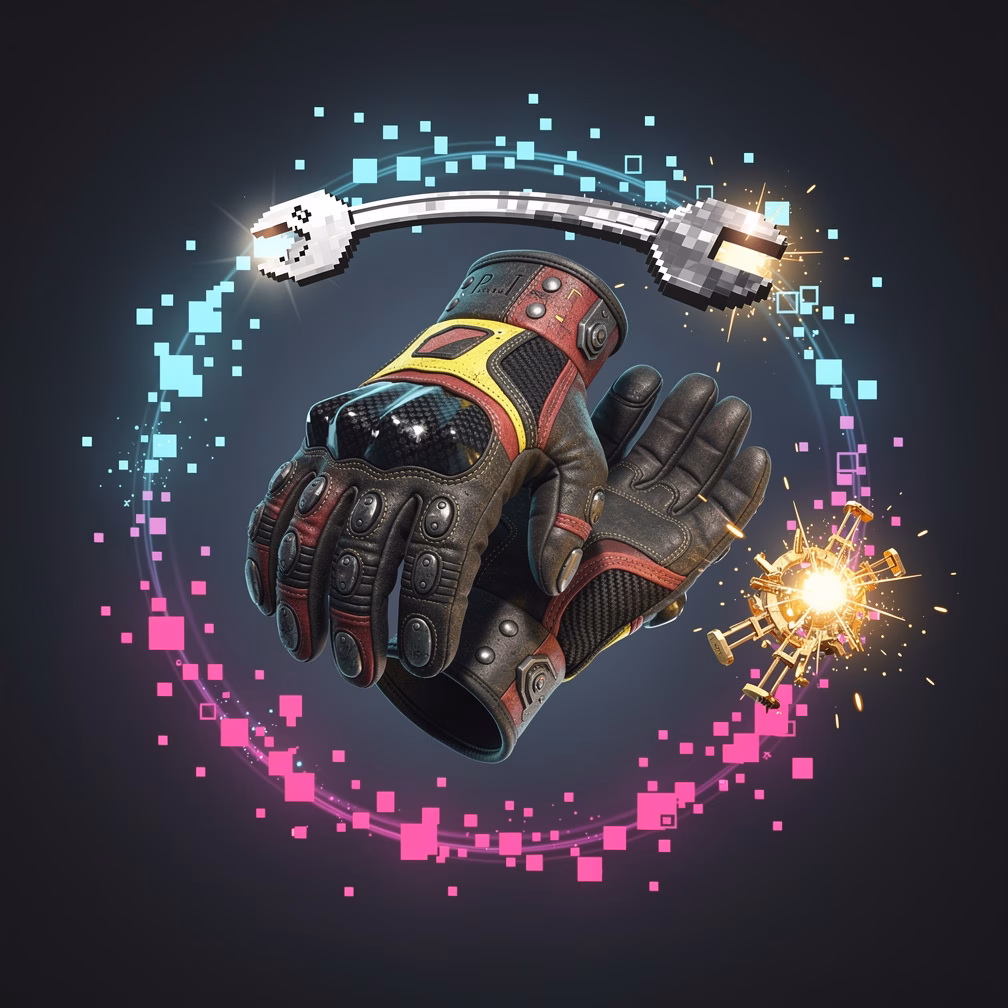 Pit Crew Grease Gloves item