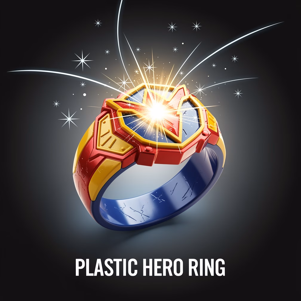 Plastic Hero Ring item