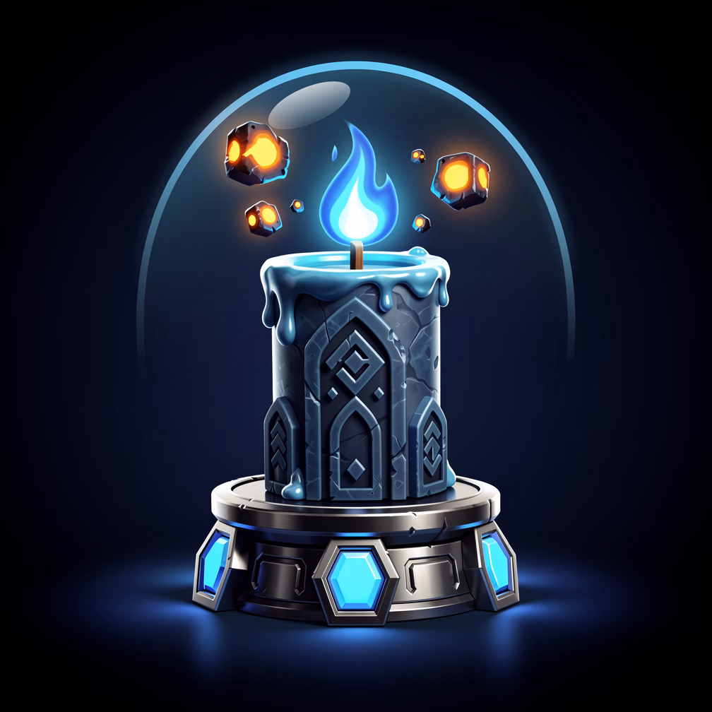 Rage Chapel Candle item