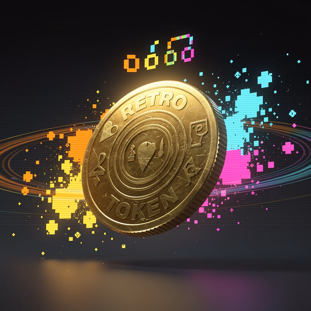 Retro Arcade Token item