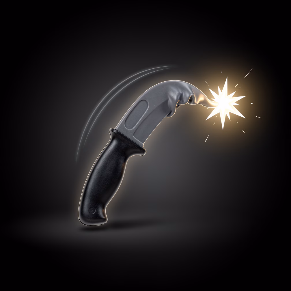 Rubber Knife Prop item