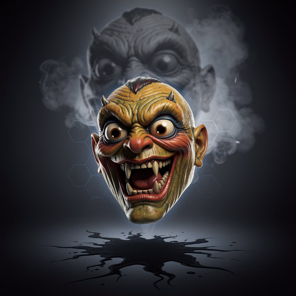 Rubber Monster Mask item