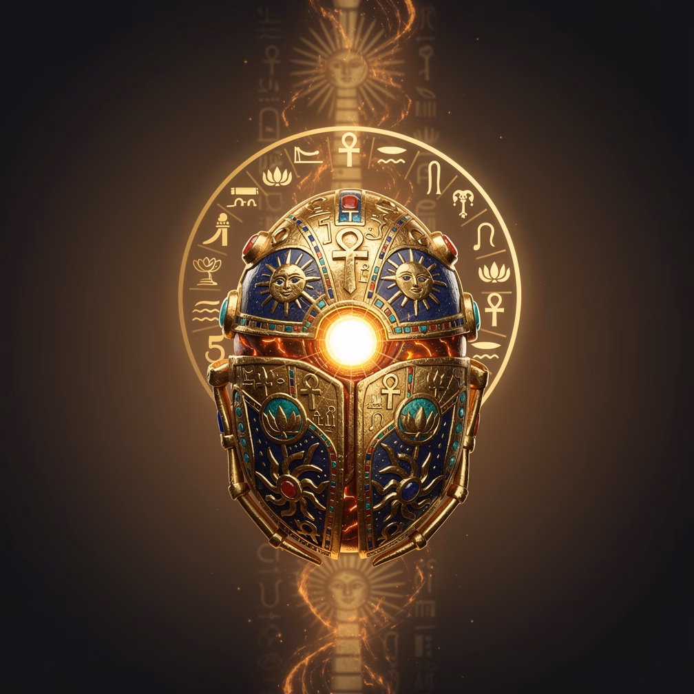 Scarab Sun-Core Amulet item