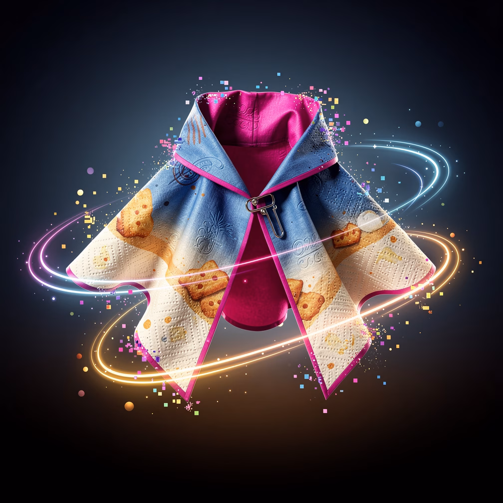 Snack Table Napkin Cape item