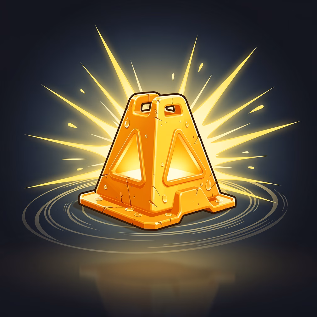 Wet Floor Blessing item