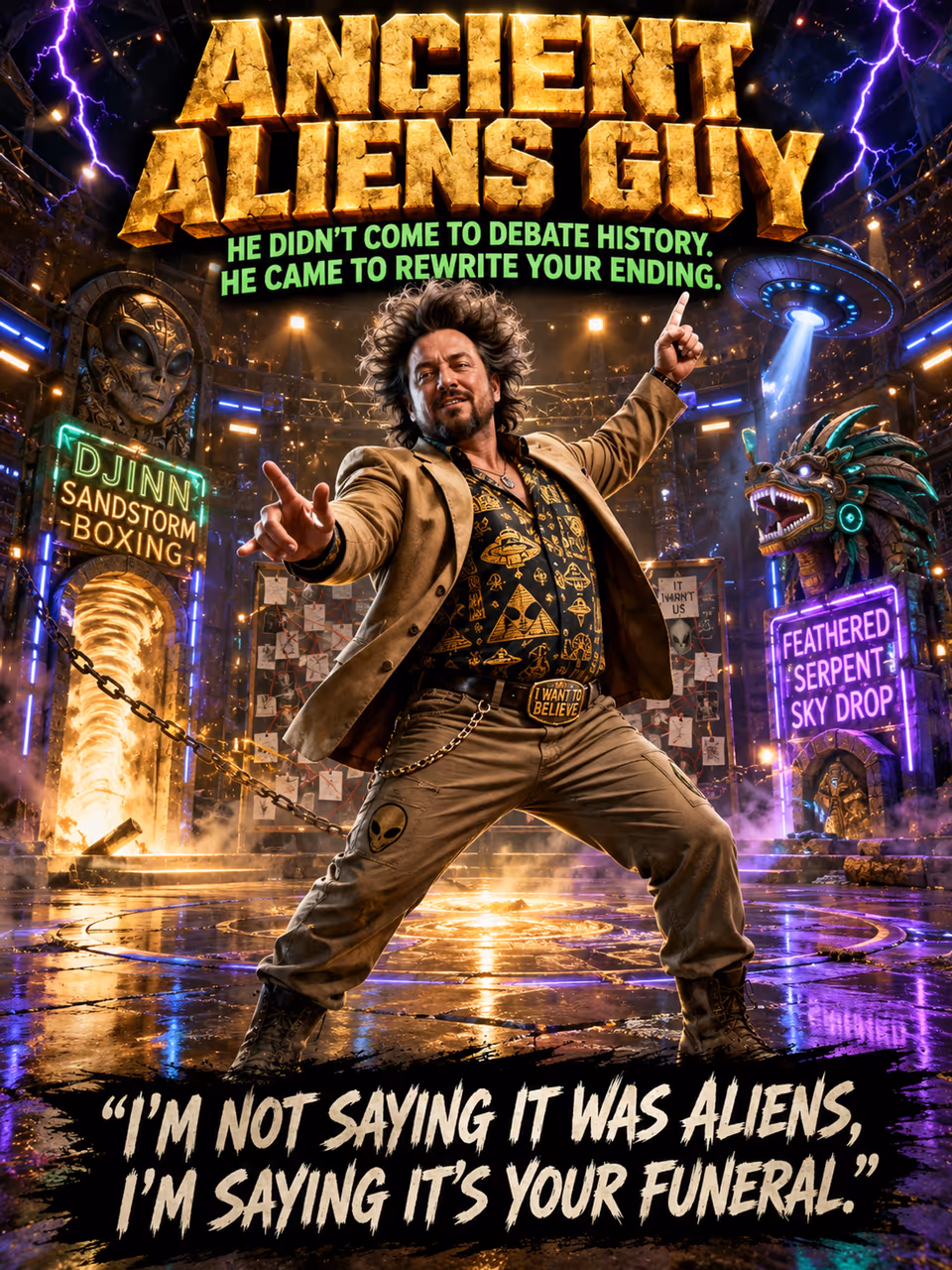 Ancient Aliens Guy — opponent portrait