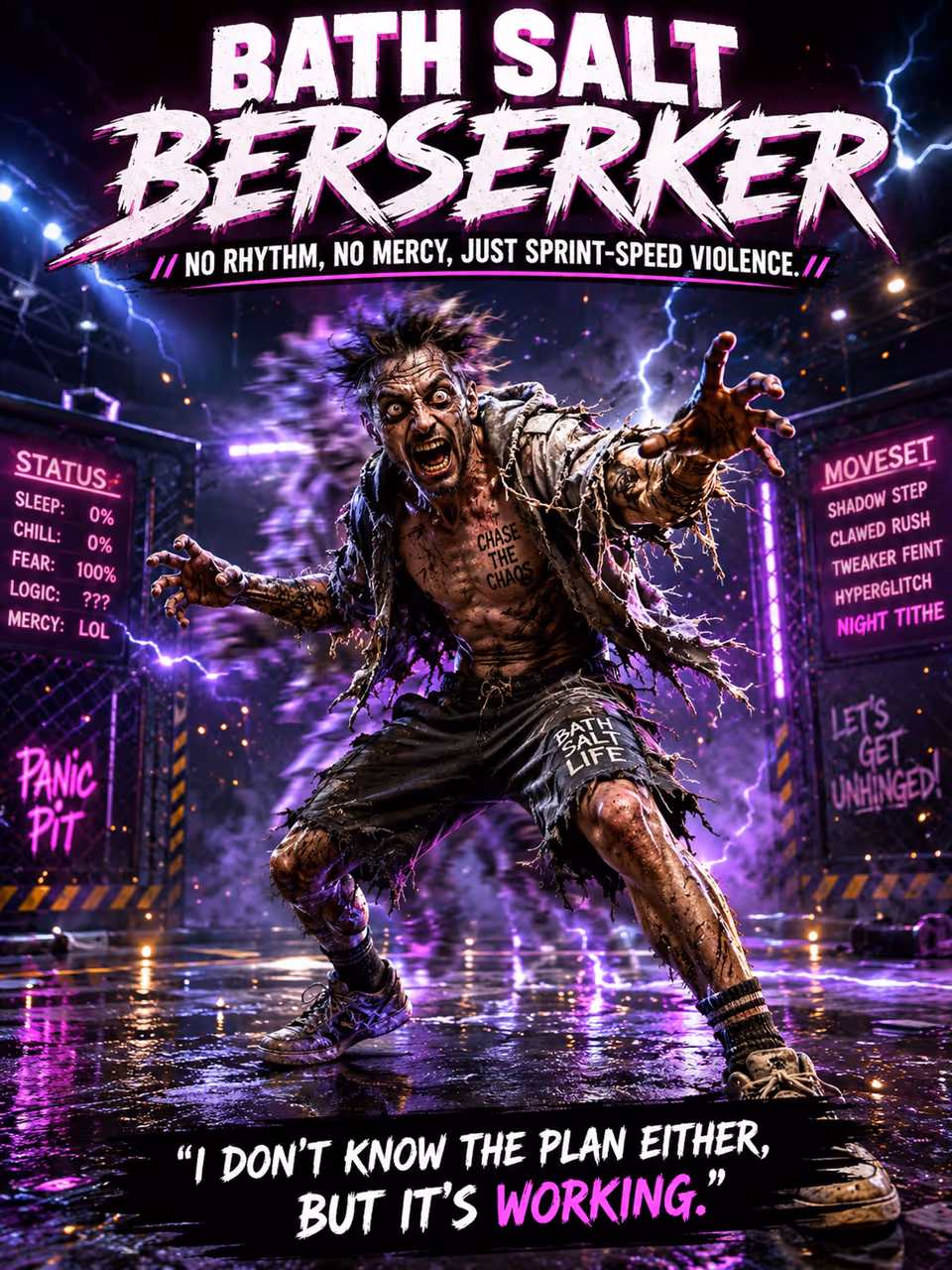 Bath Salt Berserker — opponent portrait