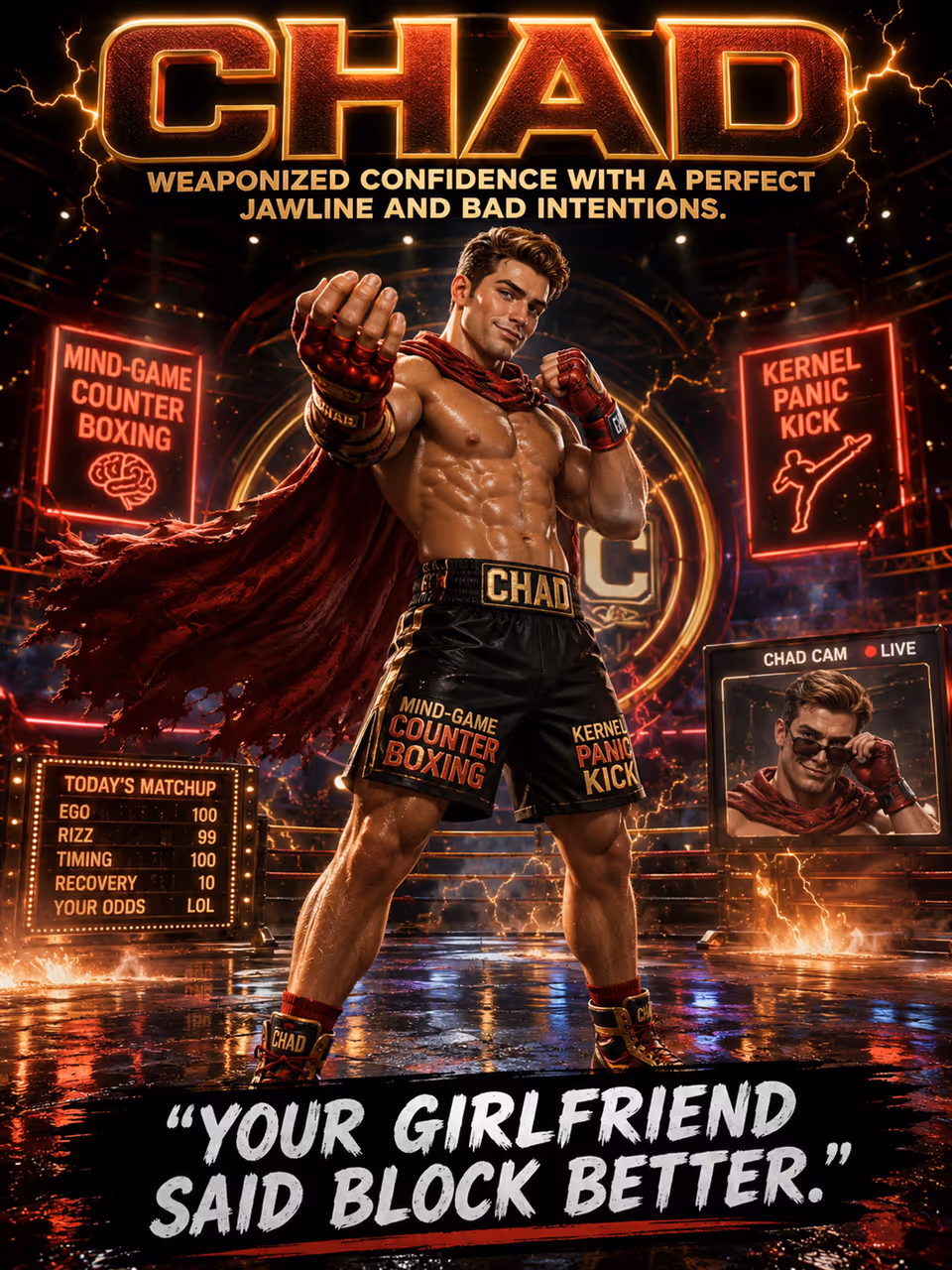 Chad — opponent portrait