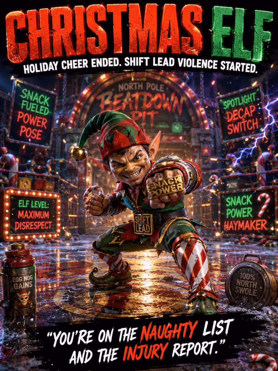 Christmas Elf — opponent portrait