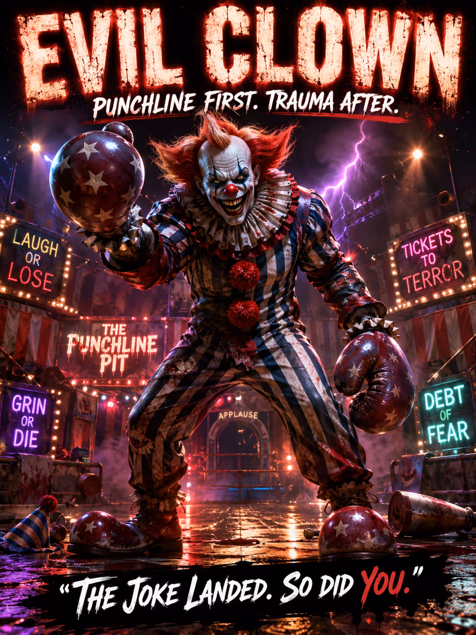Evil Clown — opponent portrait