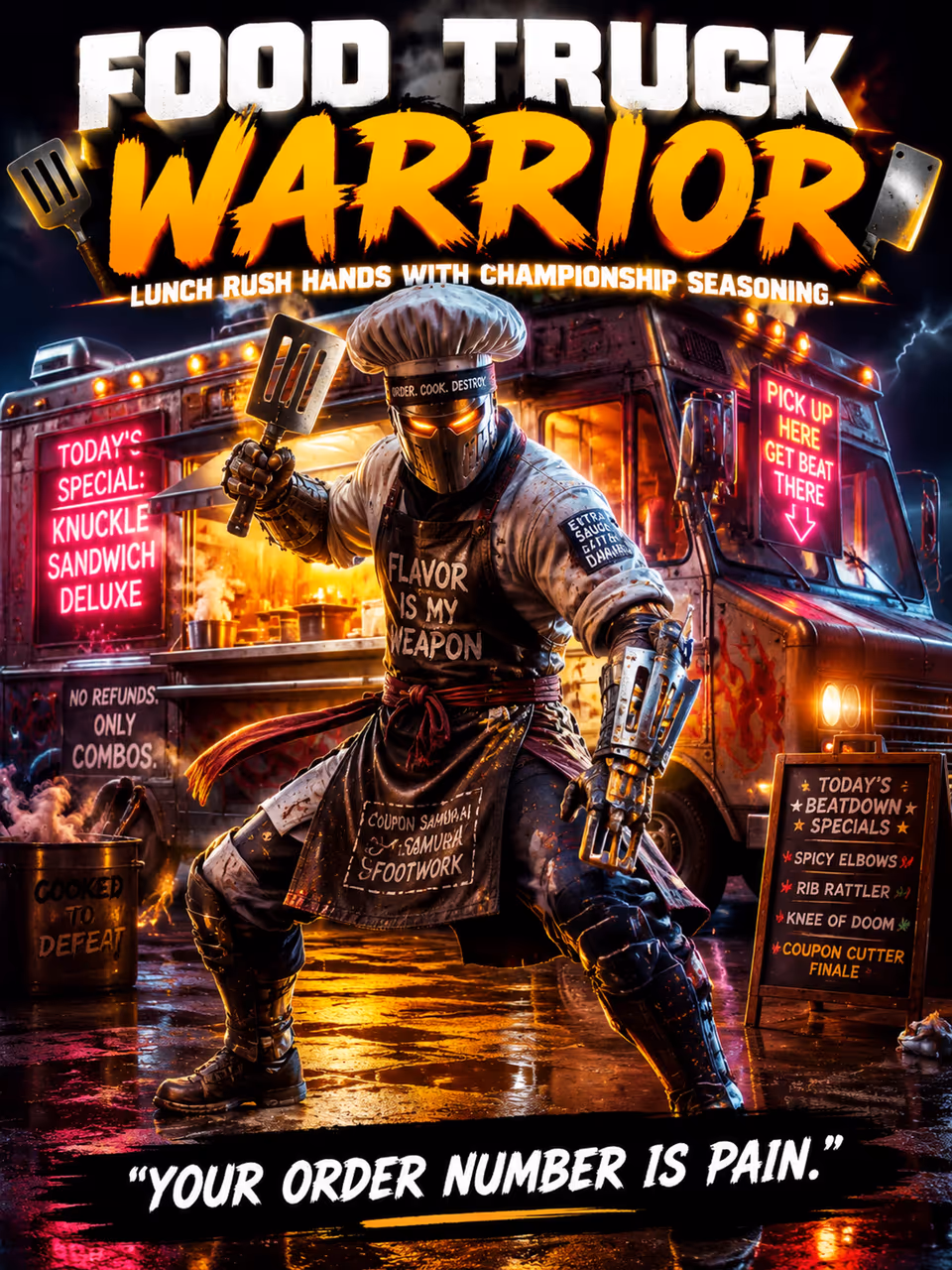 Food Truck Warrior — opponent portrait