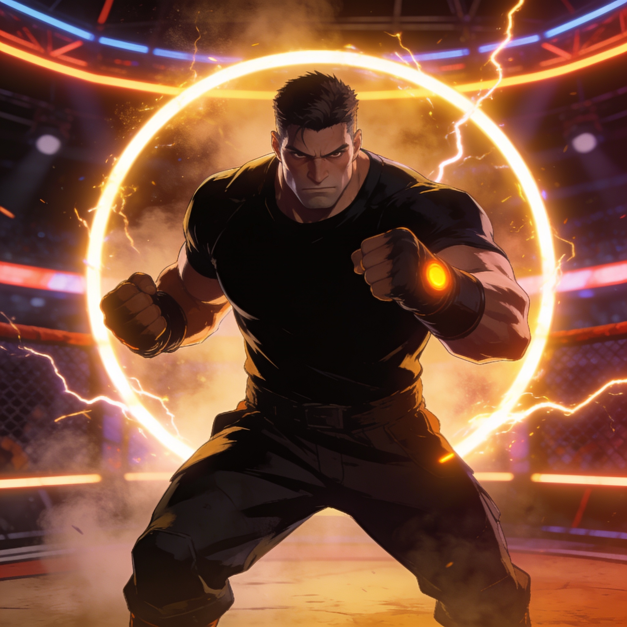 Gamer Rage Kid — fighter art