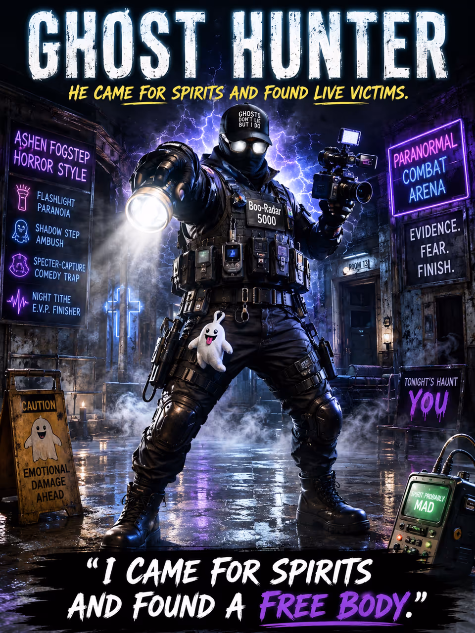 Ghost Hunter — opponent portrait