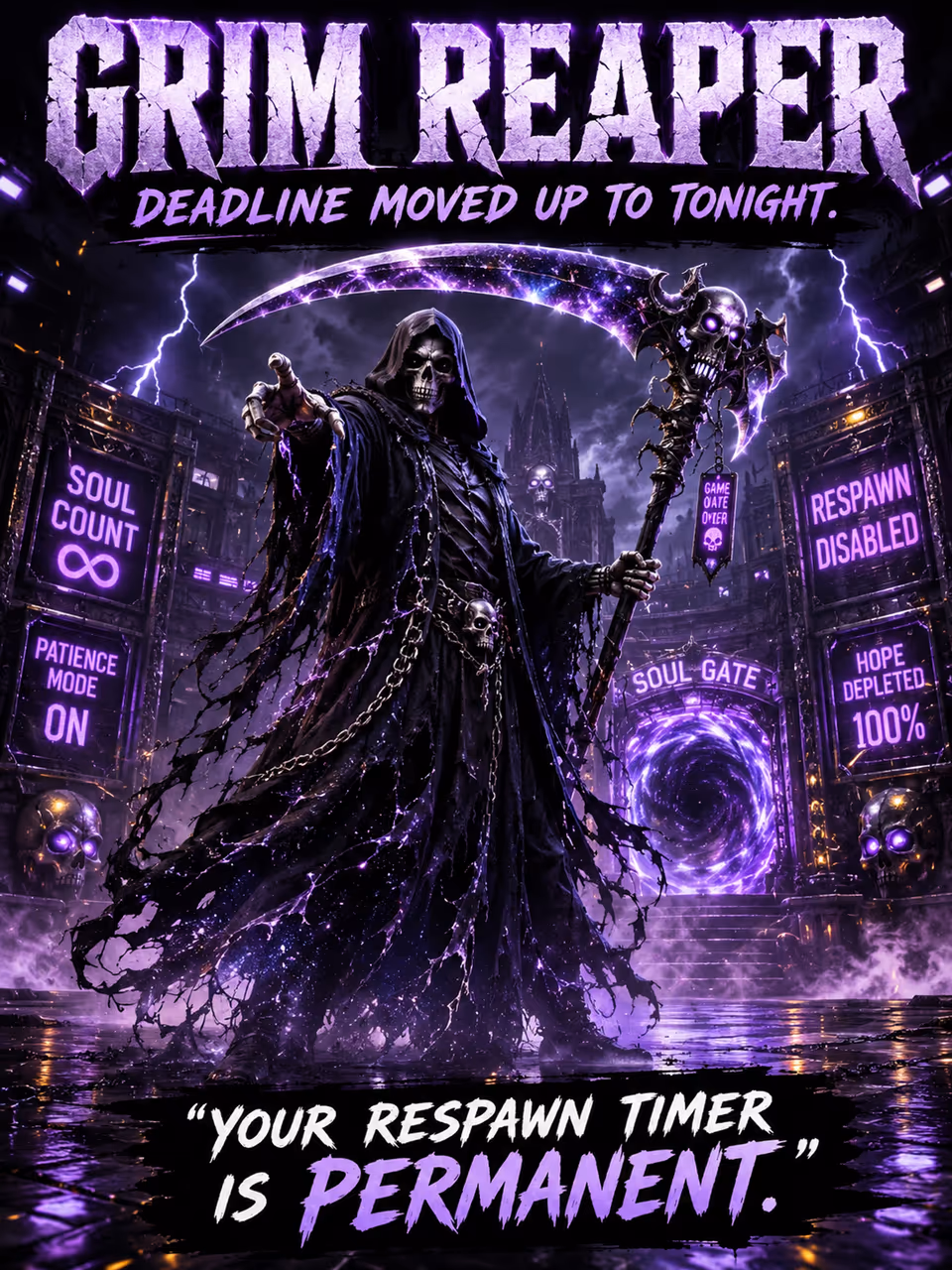 Grim Reaper — opponent portrait