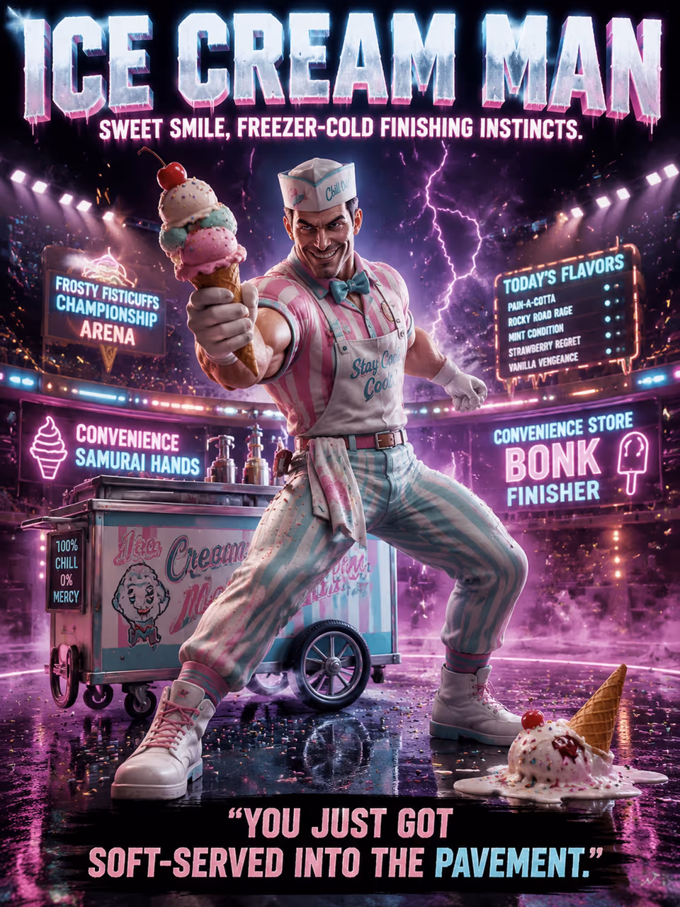 Ice Cream Man — opponent portrait